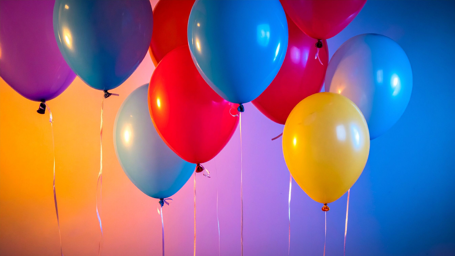 helium balloons