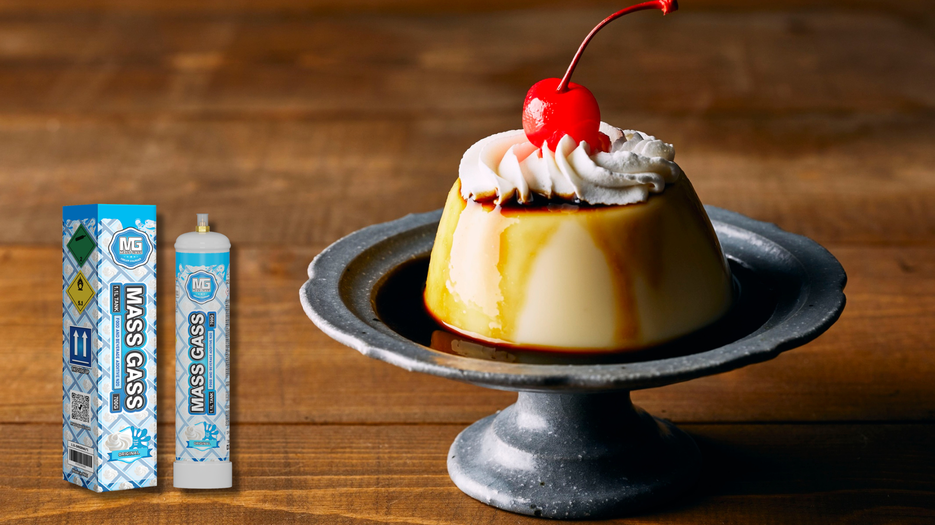 Cream Charger Makes Pudding Taste Better