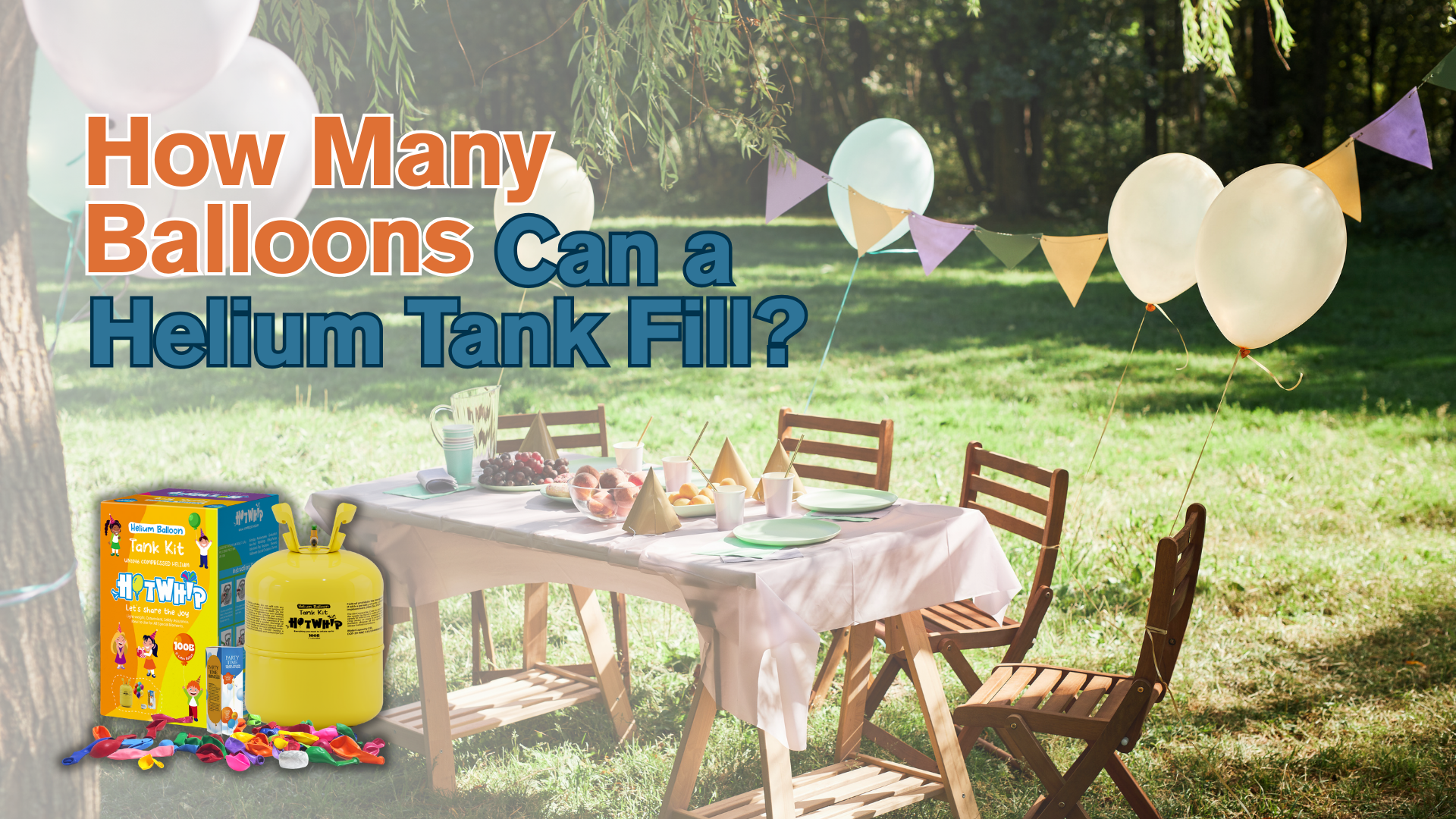 How Many Balloons Can a Helium Tank Fill