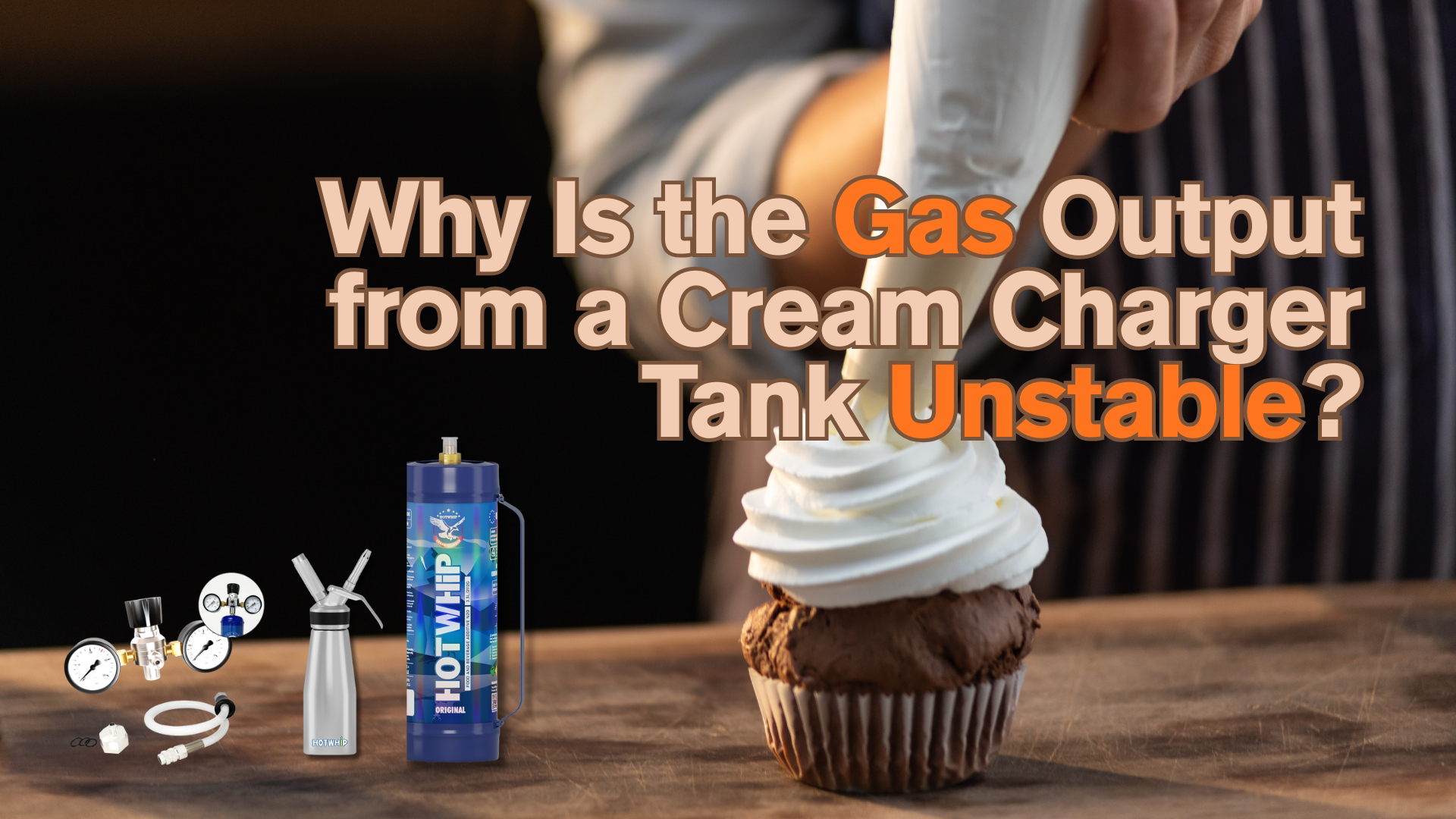 Why Is the Gas Output from a Cream Charger Tank Unstable