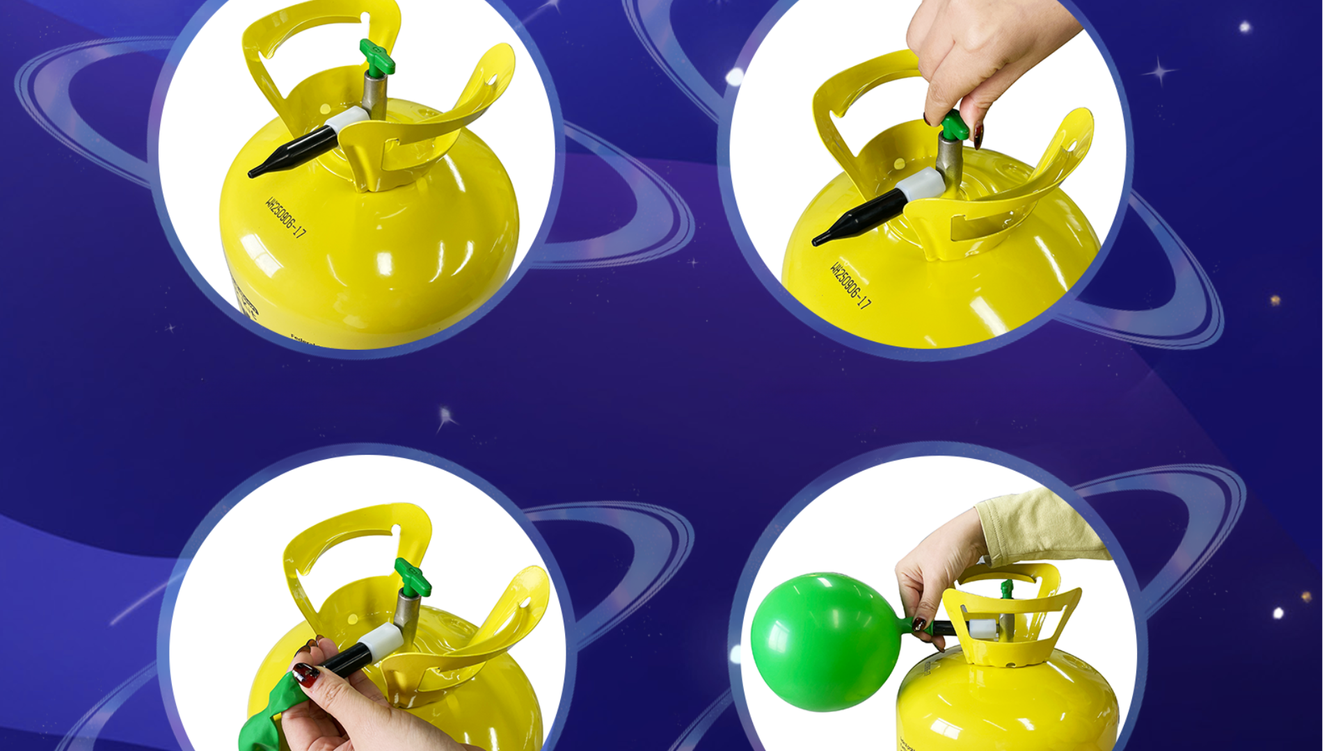 Use a Helium Tank Correctly