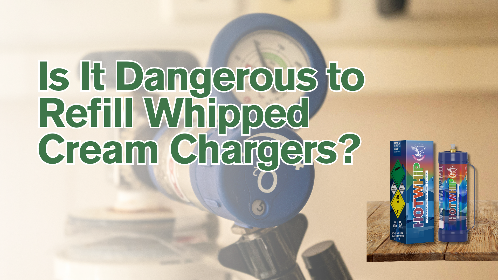 Is It Dangerous to Refill Whipped Cream Chargers