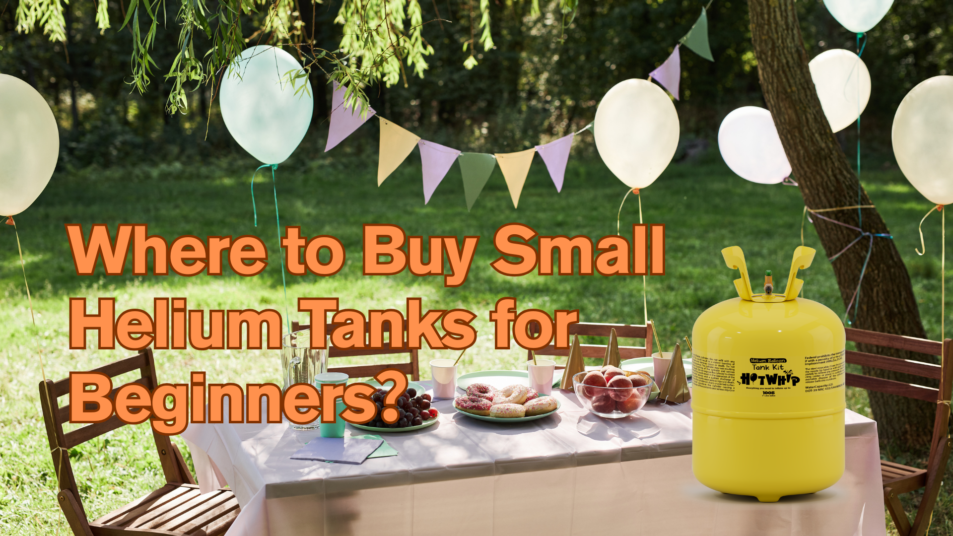 Where to Buy Small Helium Tanks for Beginners