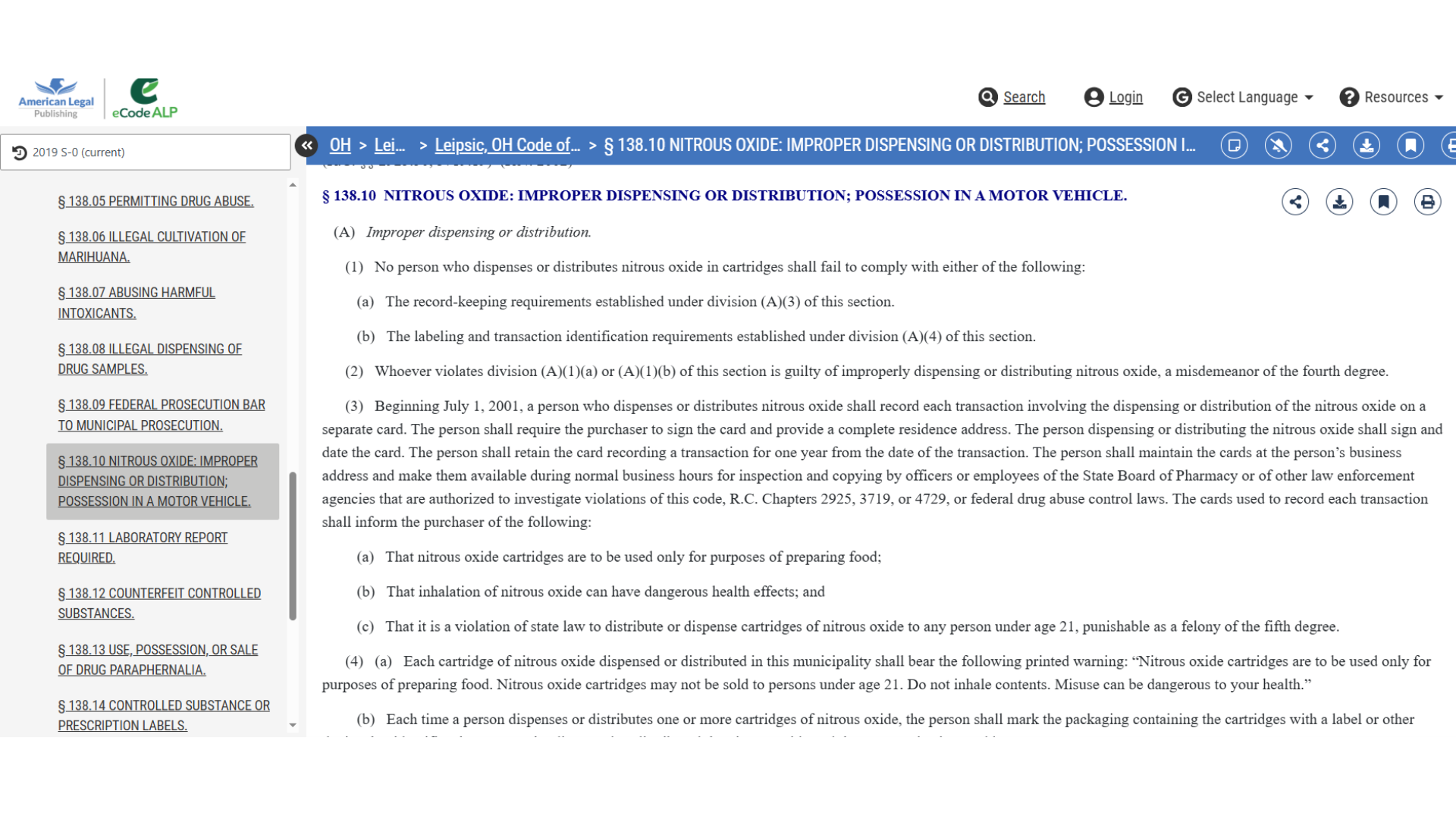 Laws and Regulations on the Sale of Cream Chargers in Ohio