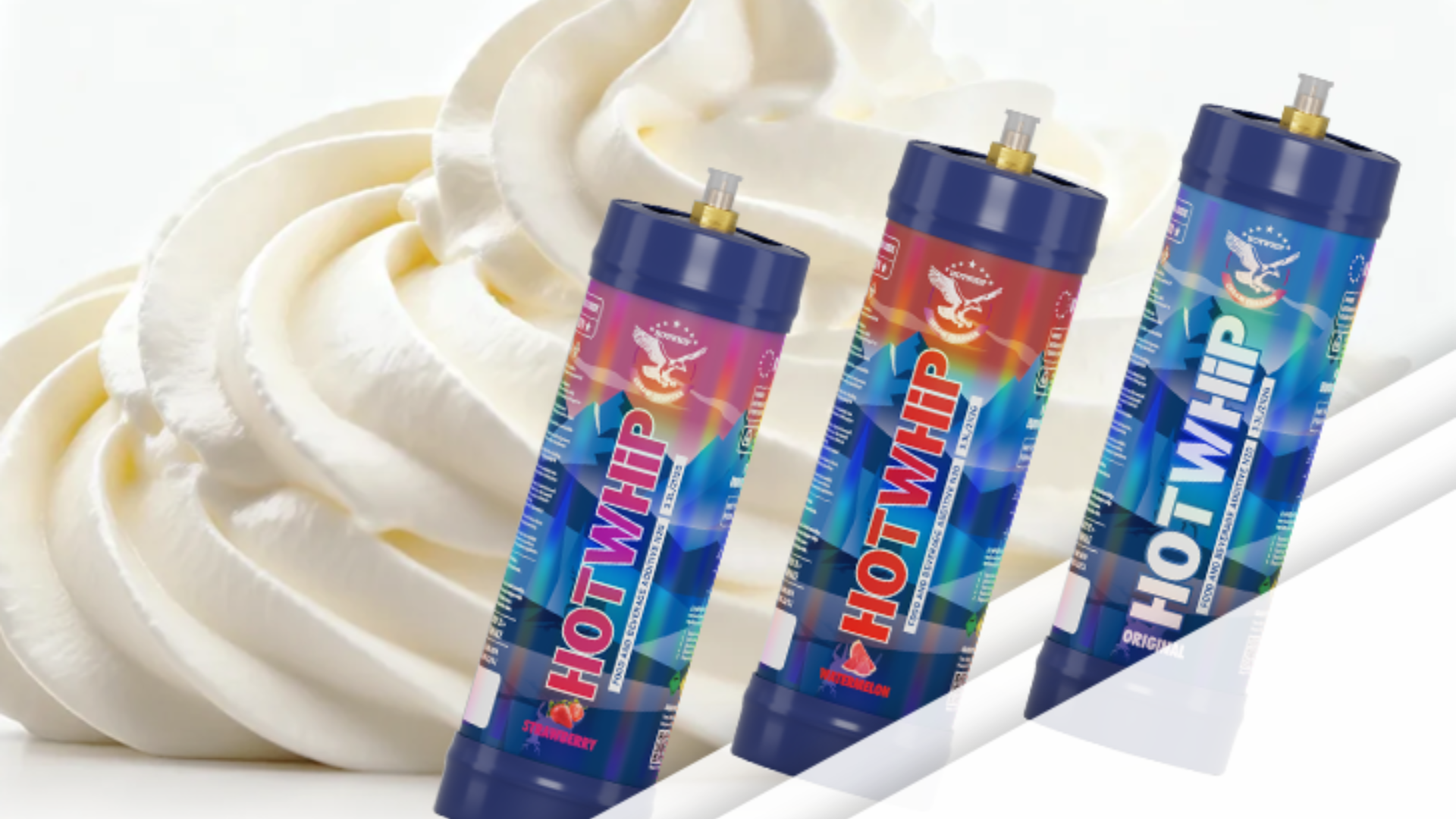 hotwhip cream charger tank