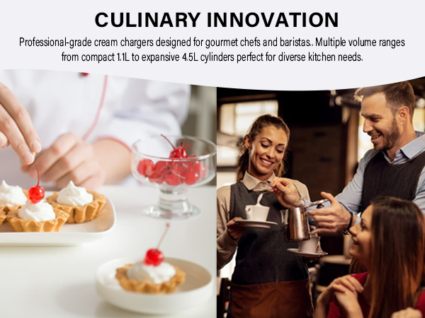 Wholesale 4.5L Nitrous Oxide Tank  Food Grade Whipped Cream Charger Cylinder