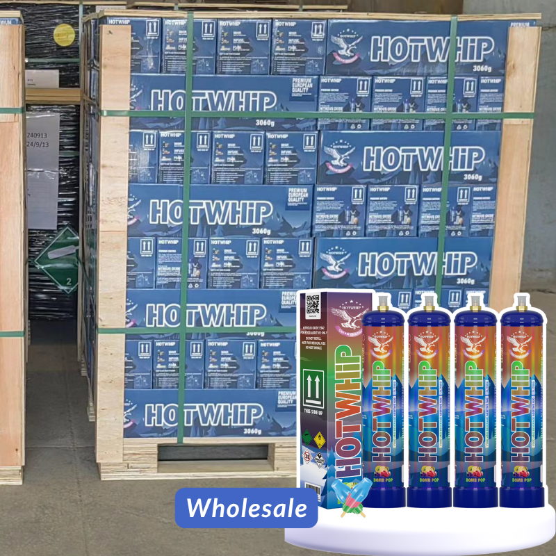 Wholesale Hotwhip 1.1L whip cream chargers tank, 700g Whipped Cream Charger Cylinder