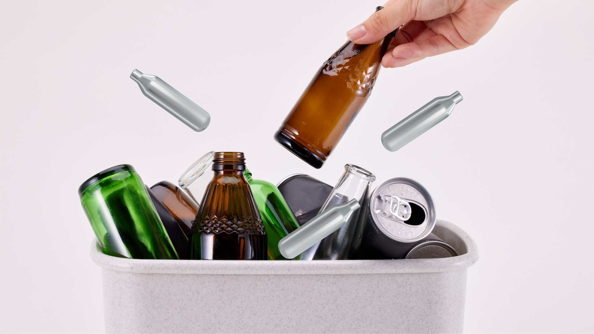 Recycle 8g Cream Chargers