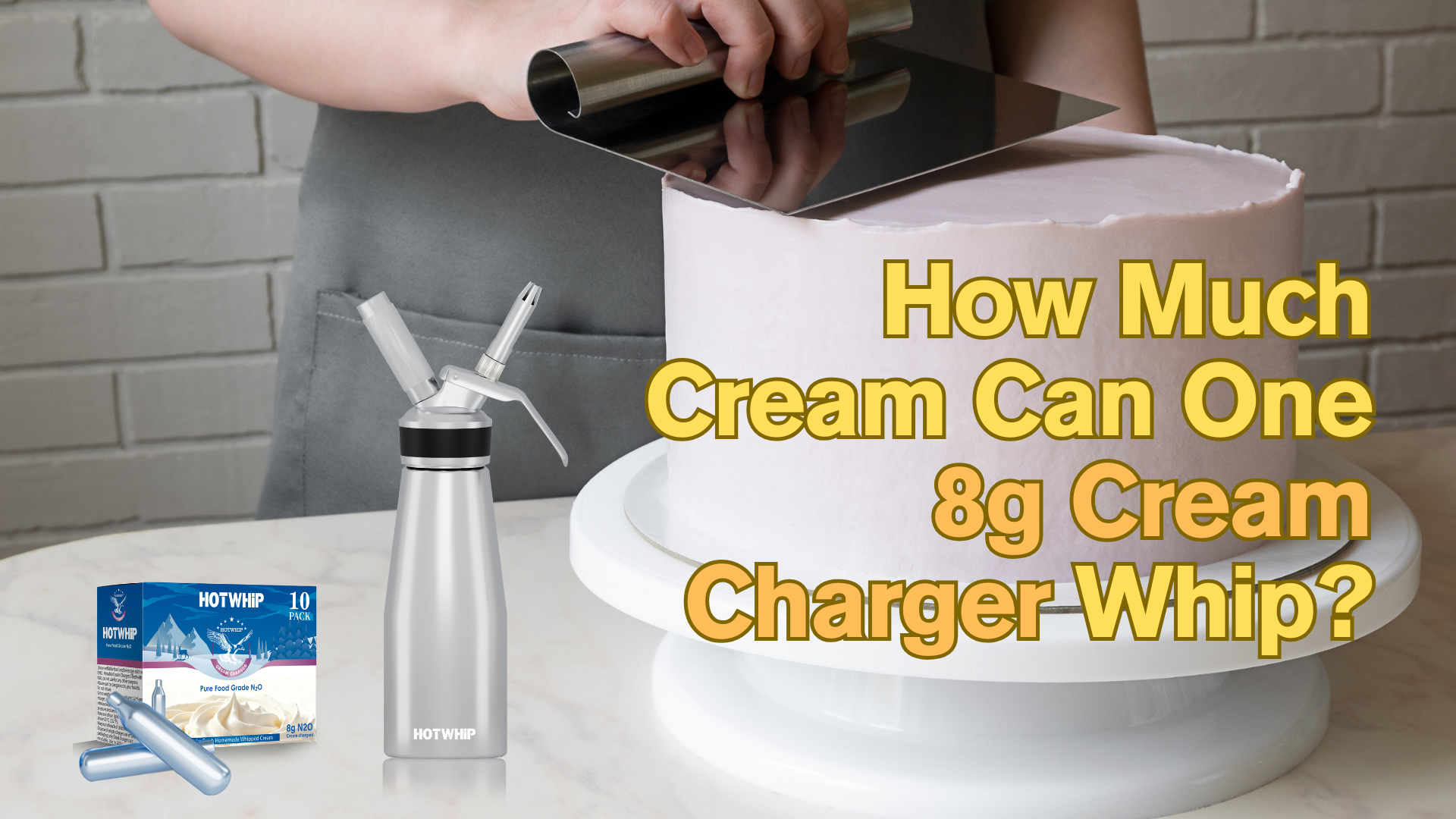 How Much Cream Can One 8g Cream Charger Whip? 