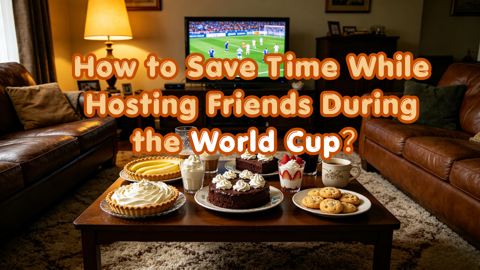 How to Save Time While Hosting Friends During the World Cup