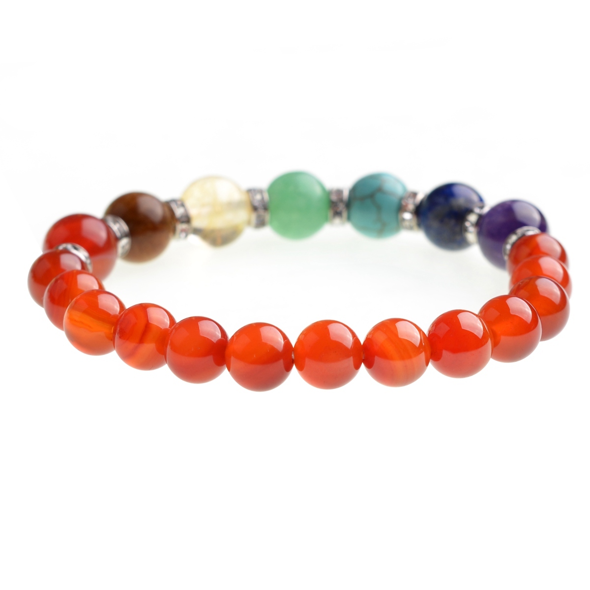 7 Chakra Stone 8MM Bracelet SB1366