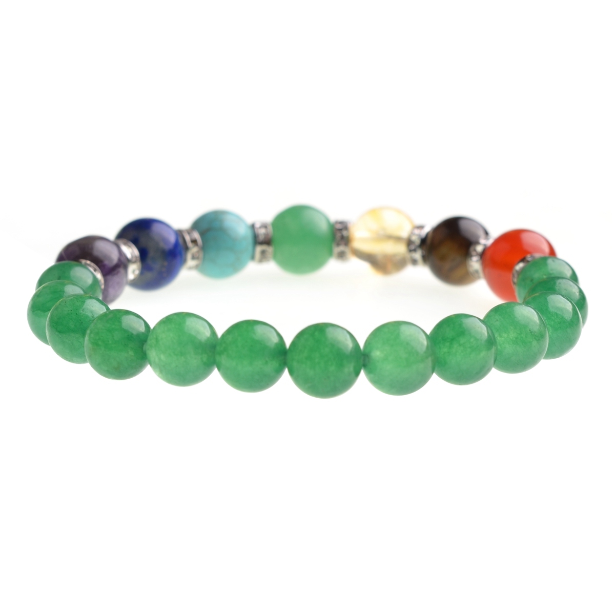 7 Chakra Stone 8MM Bracelet SB1366