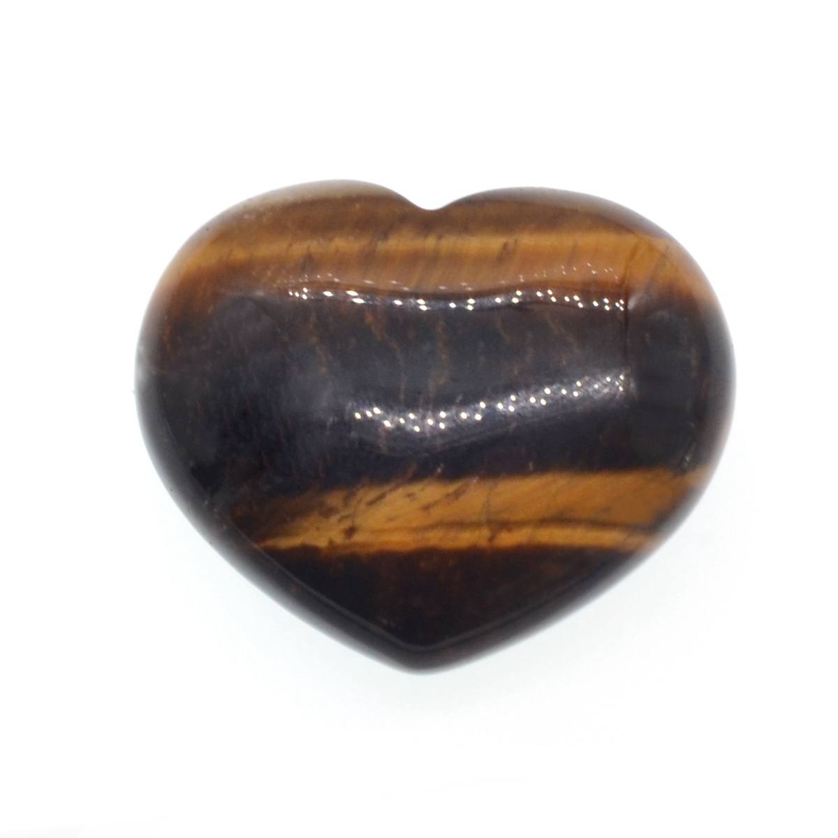 40X40X20MM Gemstone Heart Pendant