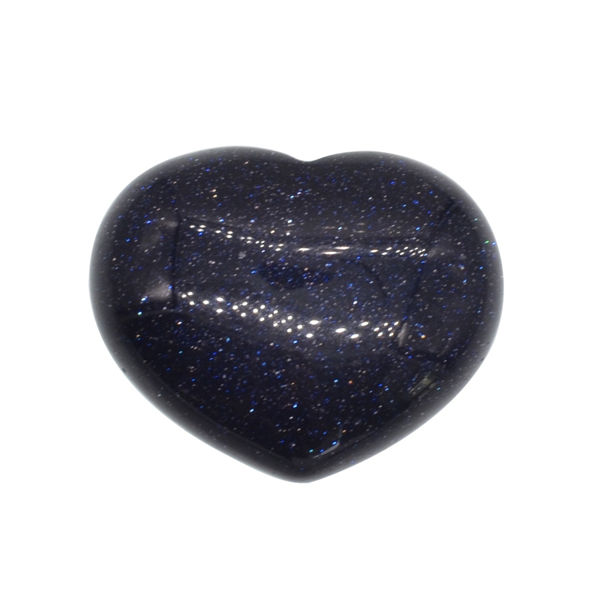 40X40X20MM Gemstone Heart Pendant
