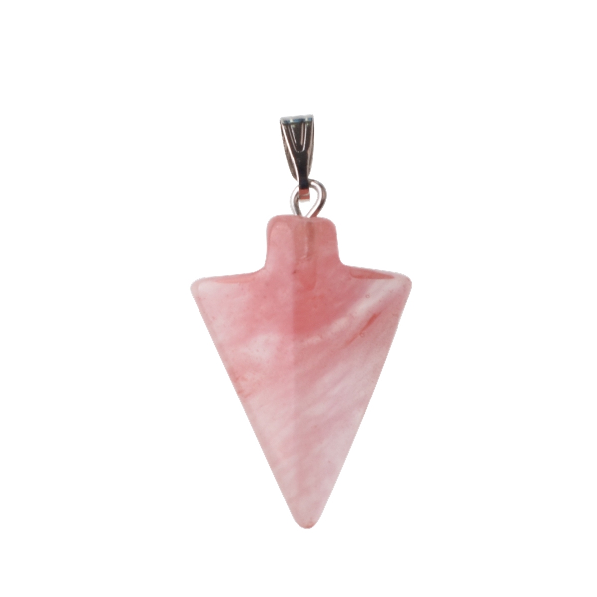 Natural Arrowhead Gemstone Pendant 18x25mm