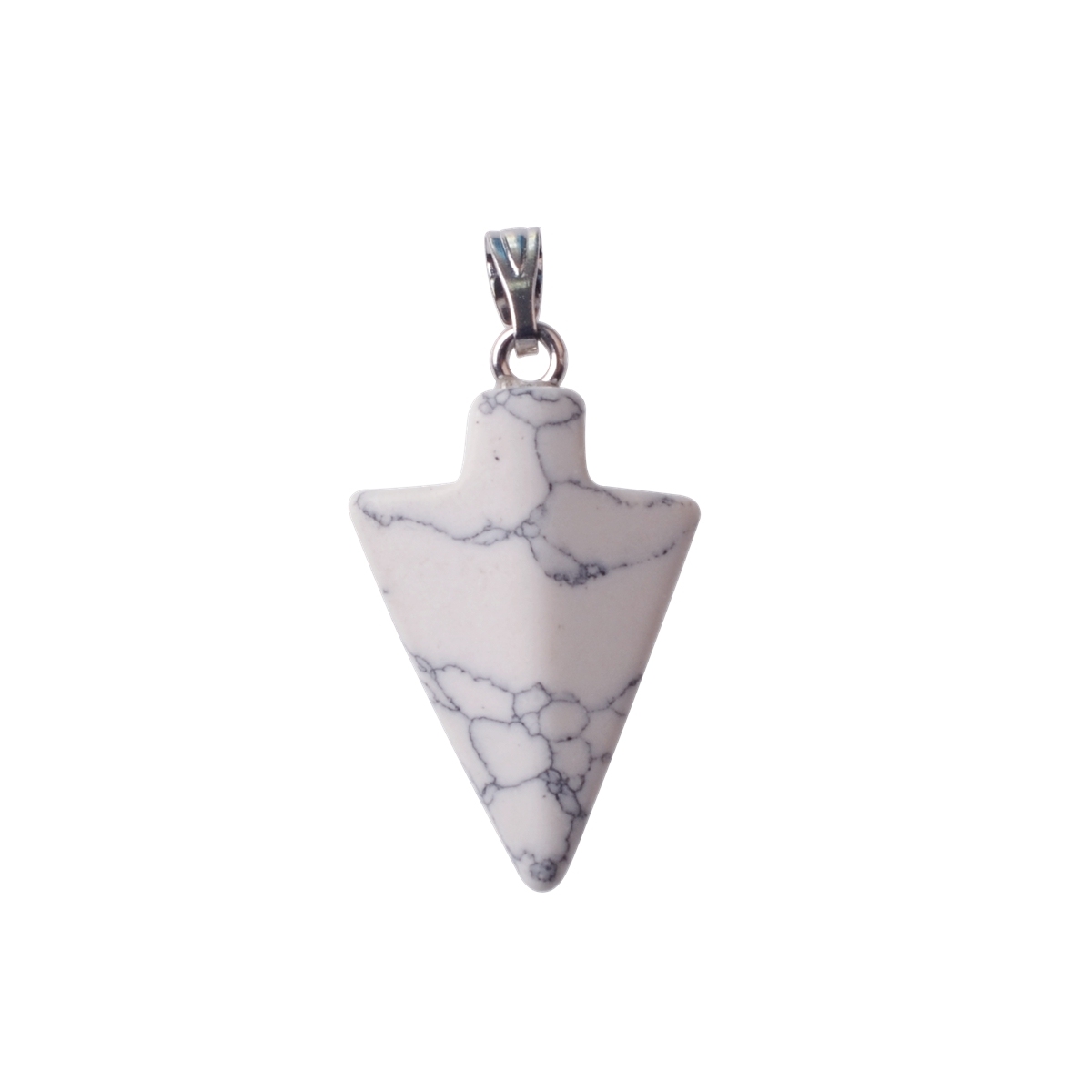Natural Arrowhead Gemstone Pendant 18x25mm