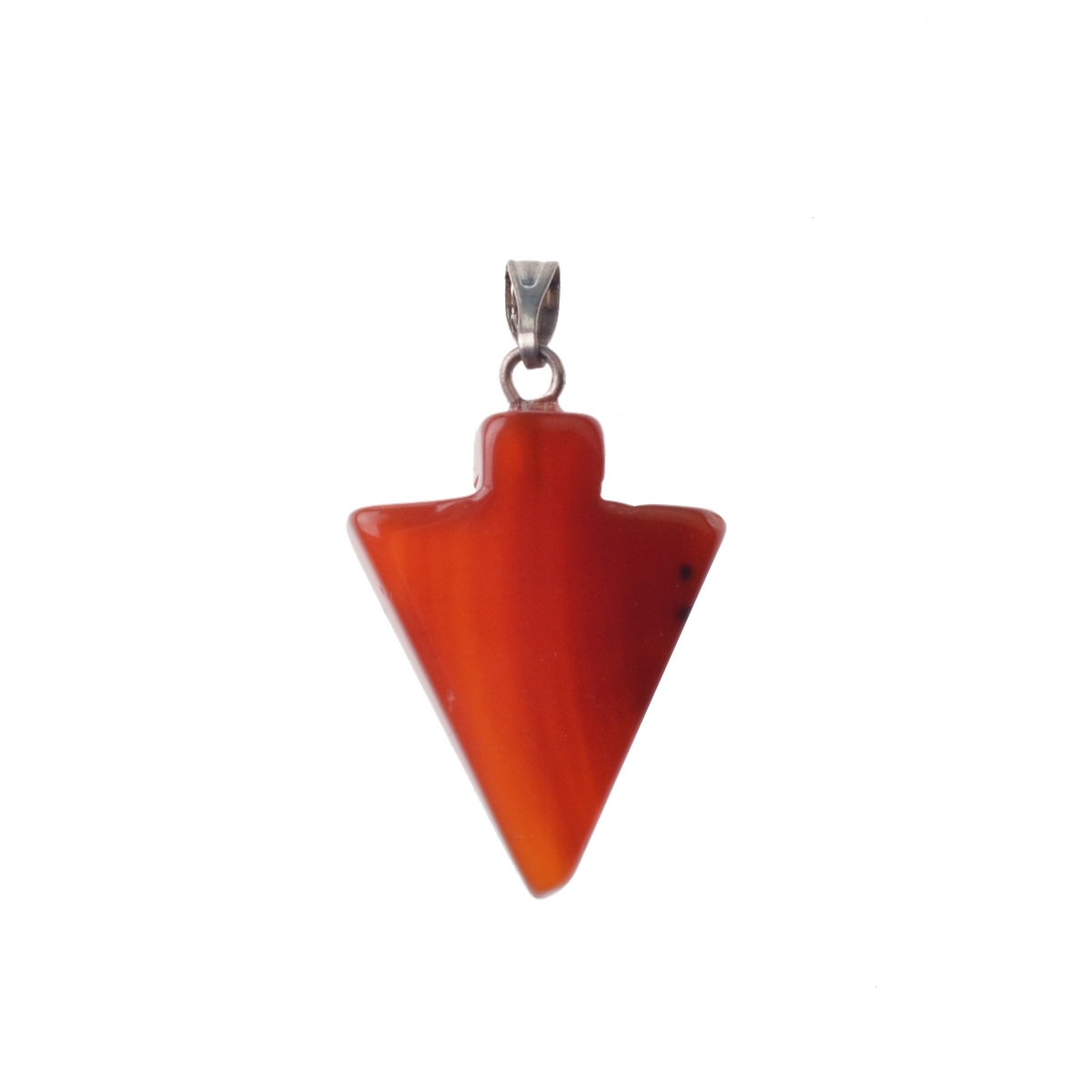 Natural Arrowhead Gemstone Pendant 18x25mm