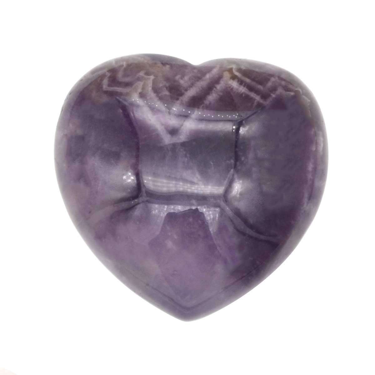 40X40X20MM Gemstone Heart Pendant