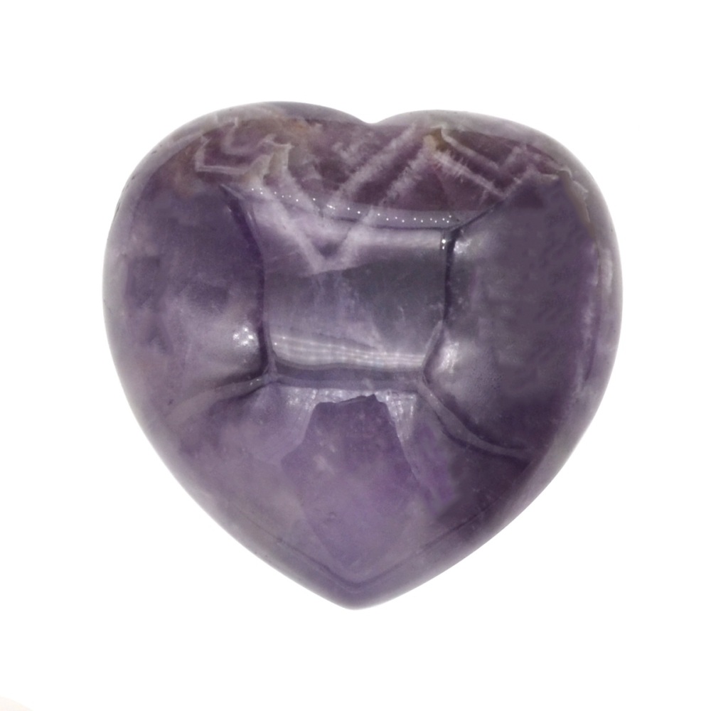 40X40X20MM Gemstone Heart Pendant