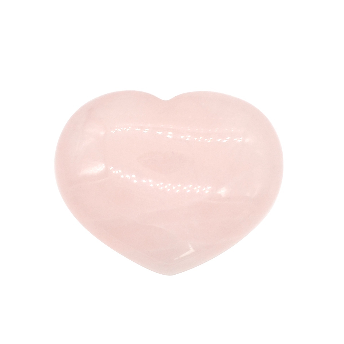 40X40X20MM Gemstone Heart Pendant