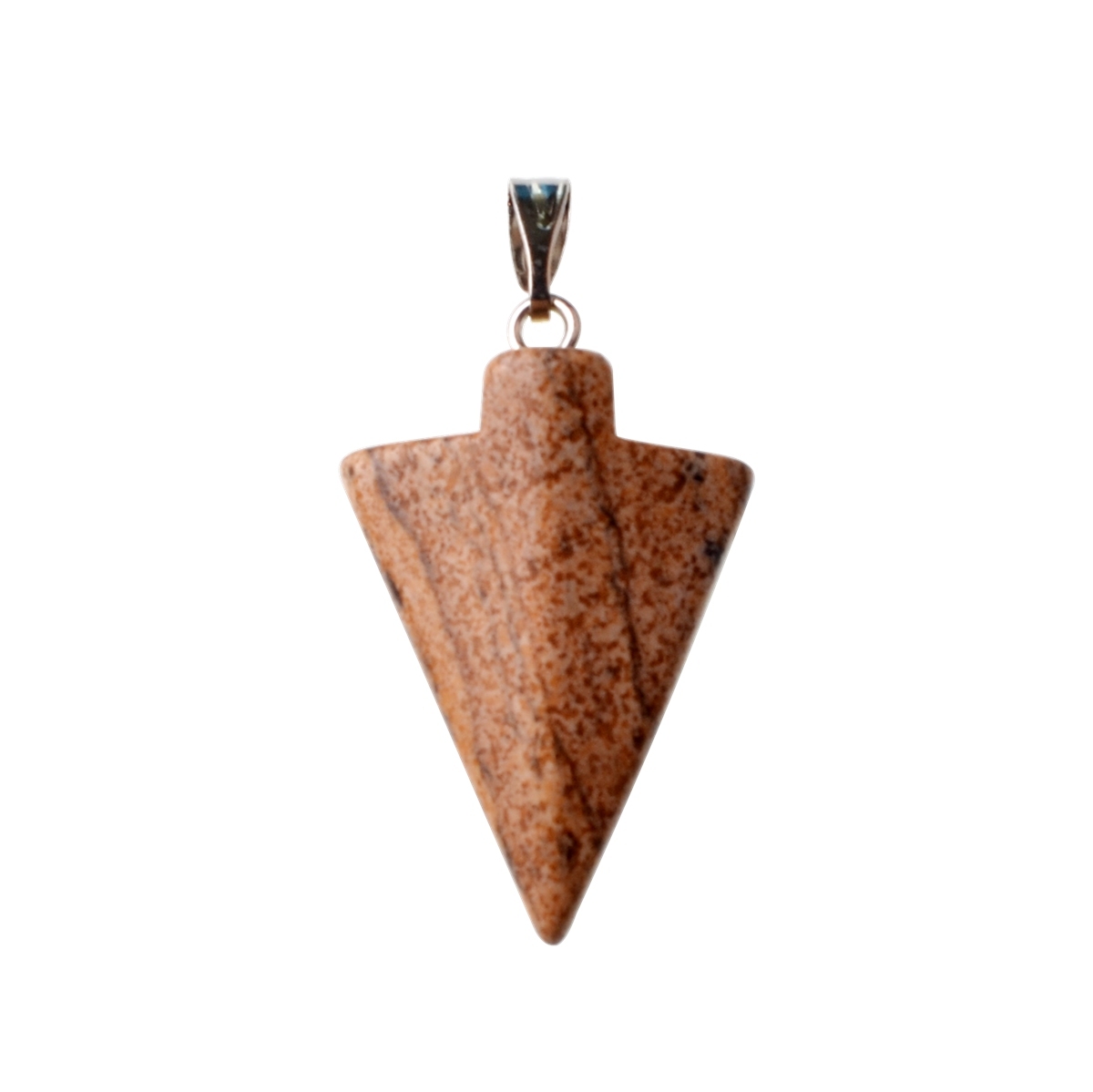Natural Arrowhead Gemstone Pendant 18x25mm