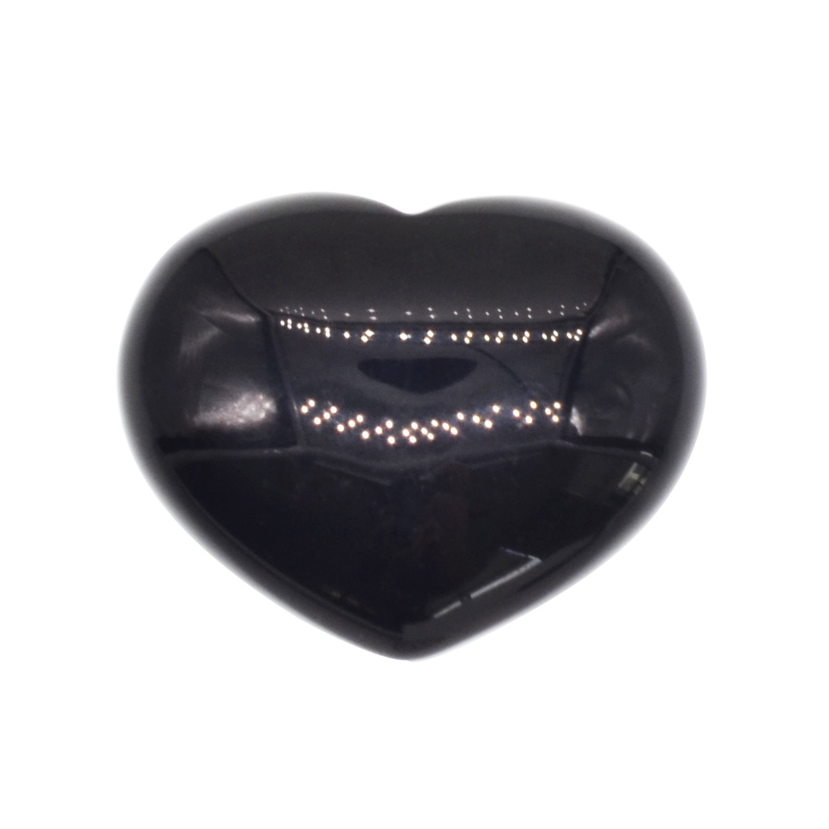 40X40X20MM Gemstone Heart Pendant
