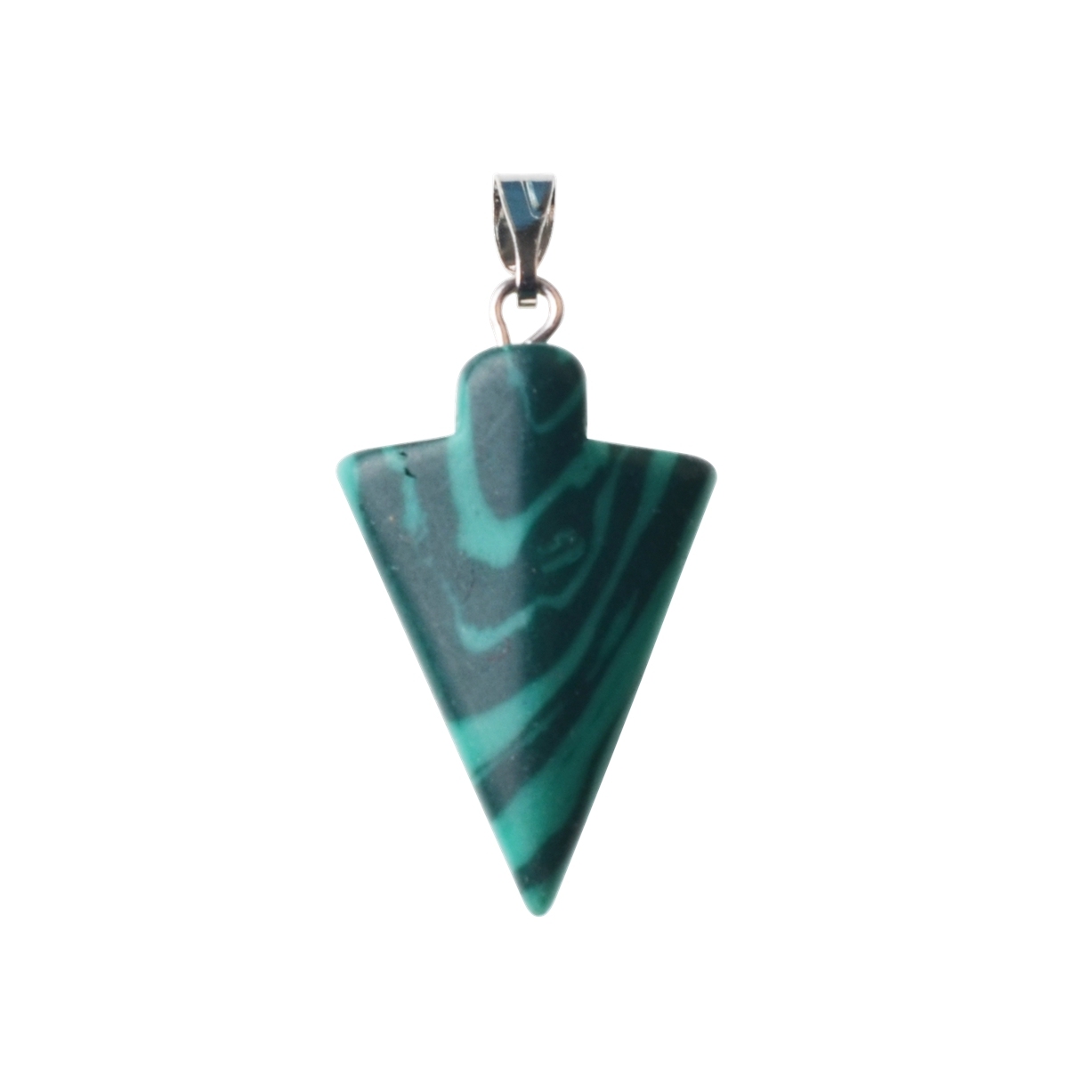 Natural Arrowhead Gemstone Pendant 18x25mm