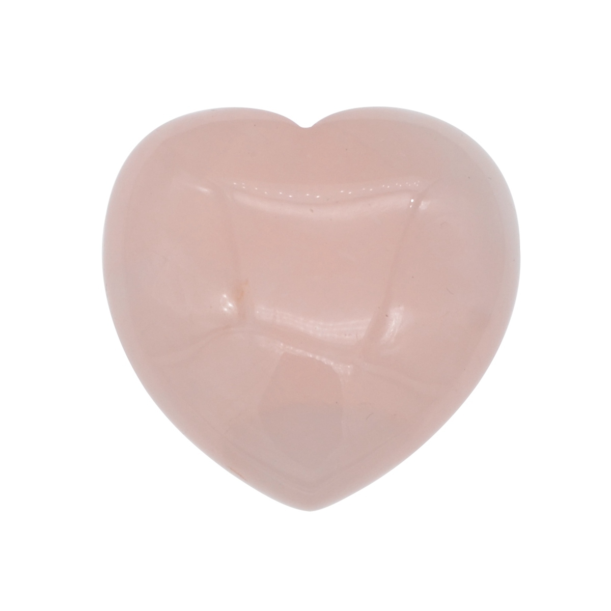 40X40X20MM Gemstone Heart Pendant