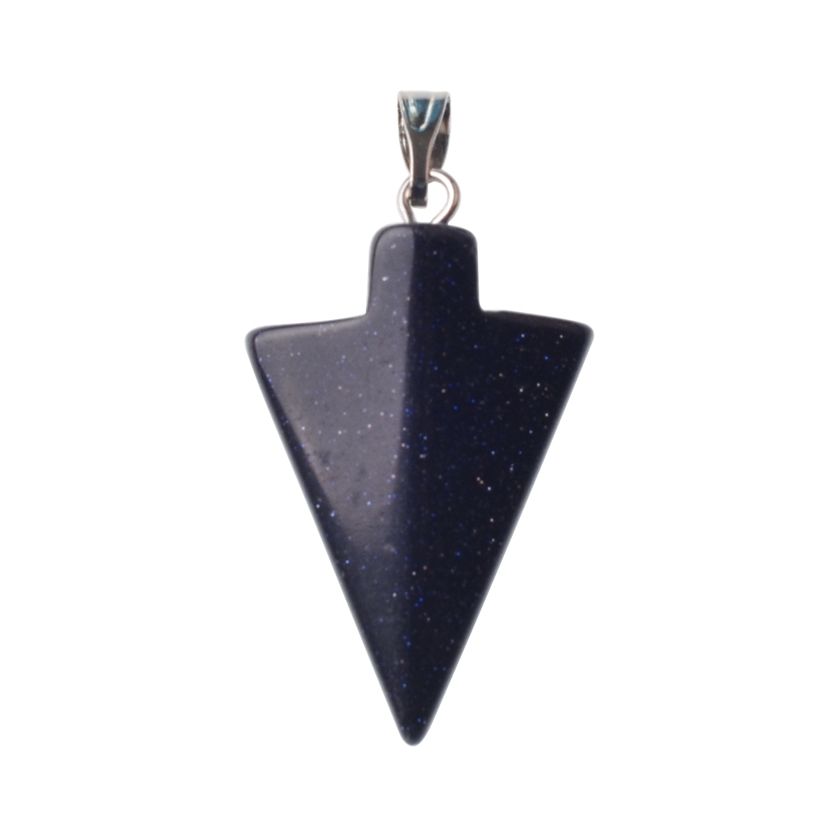 Natural Arrowhead Gemstone Pendant 18x25mm