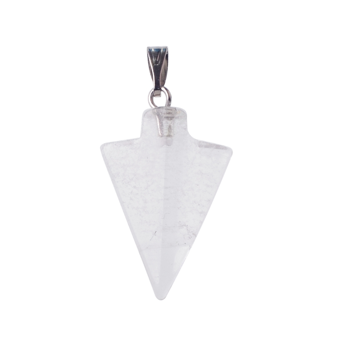 Natural Arrowhead Gemstone Pendant 18x25mm