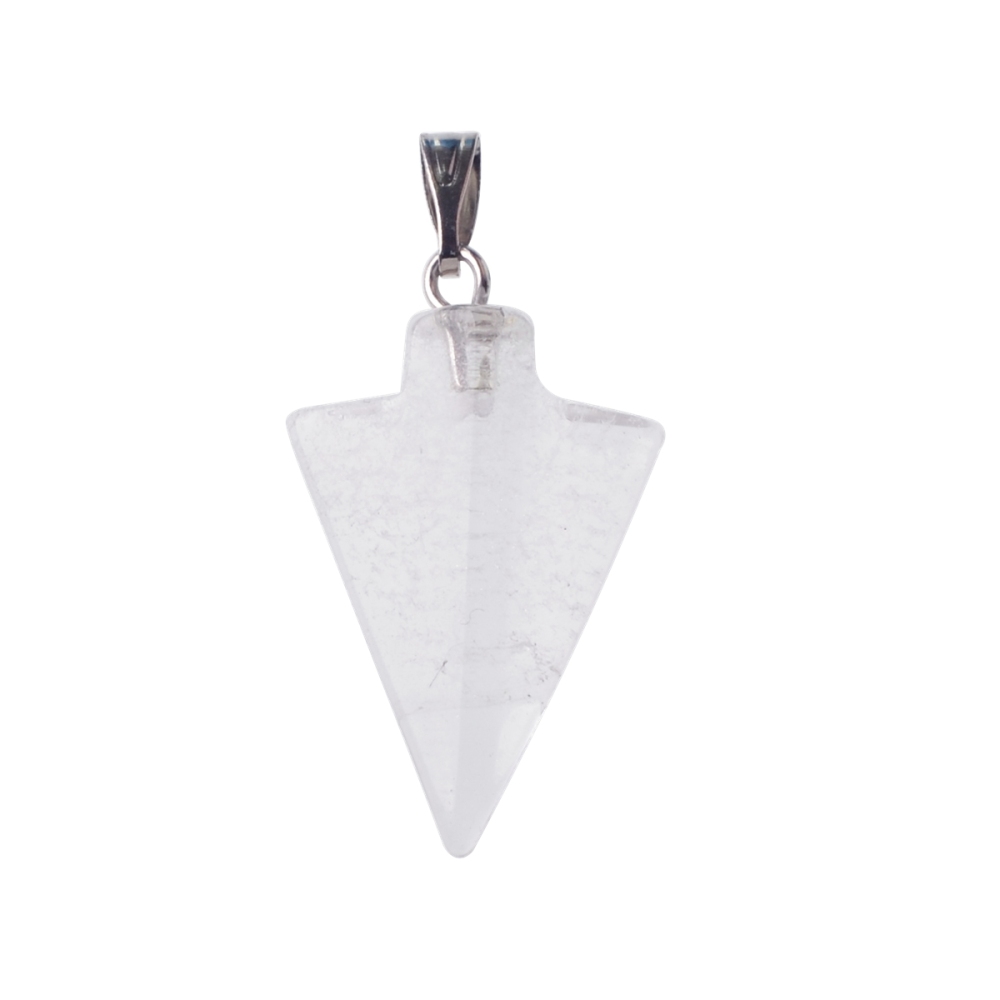 Natural Arrowhead Gemstone Pendant 18x25mm