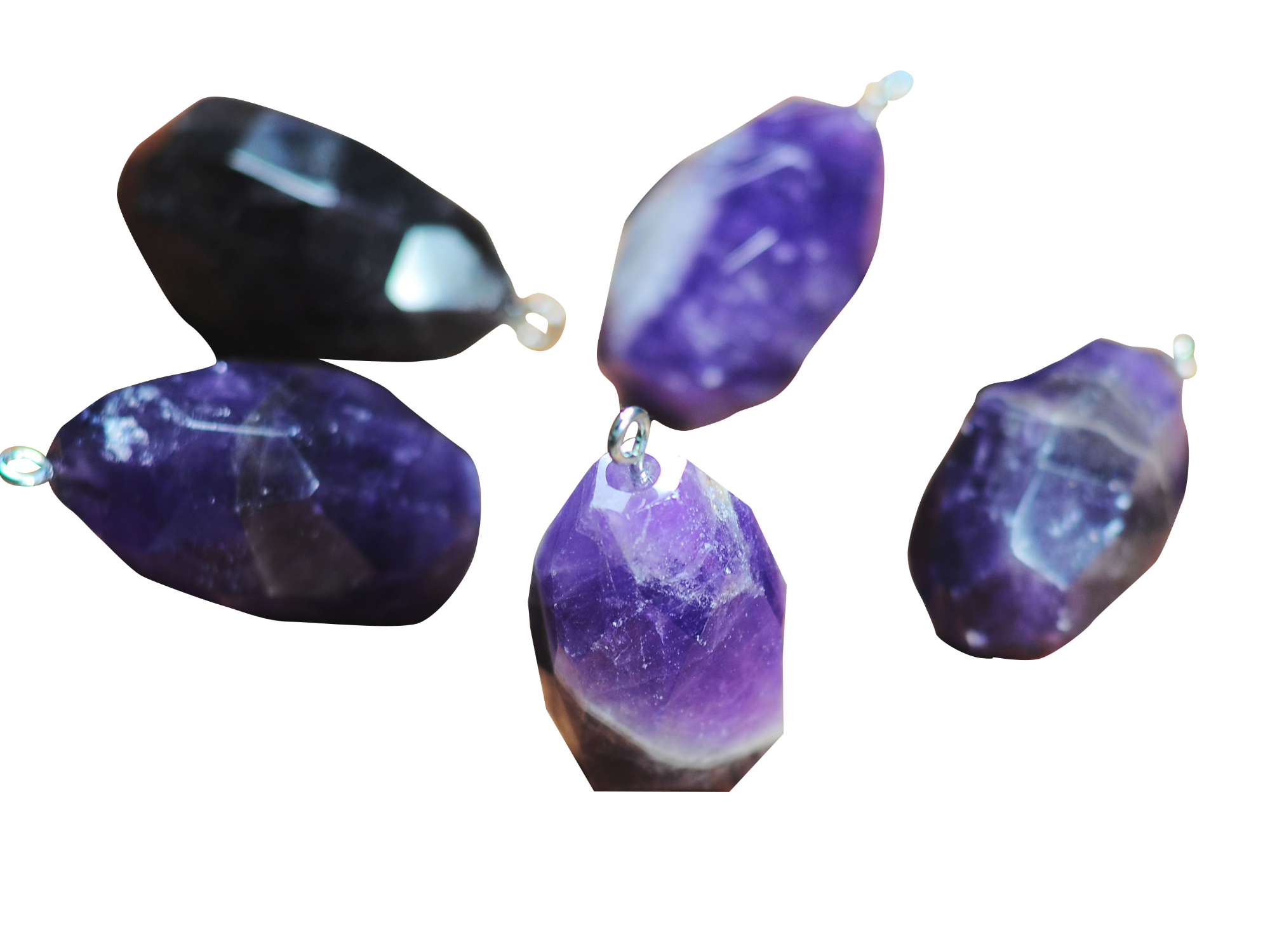 Natural Raw Nuggets Crysal Pendant