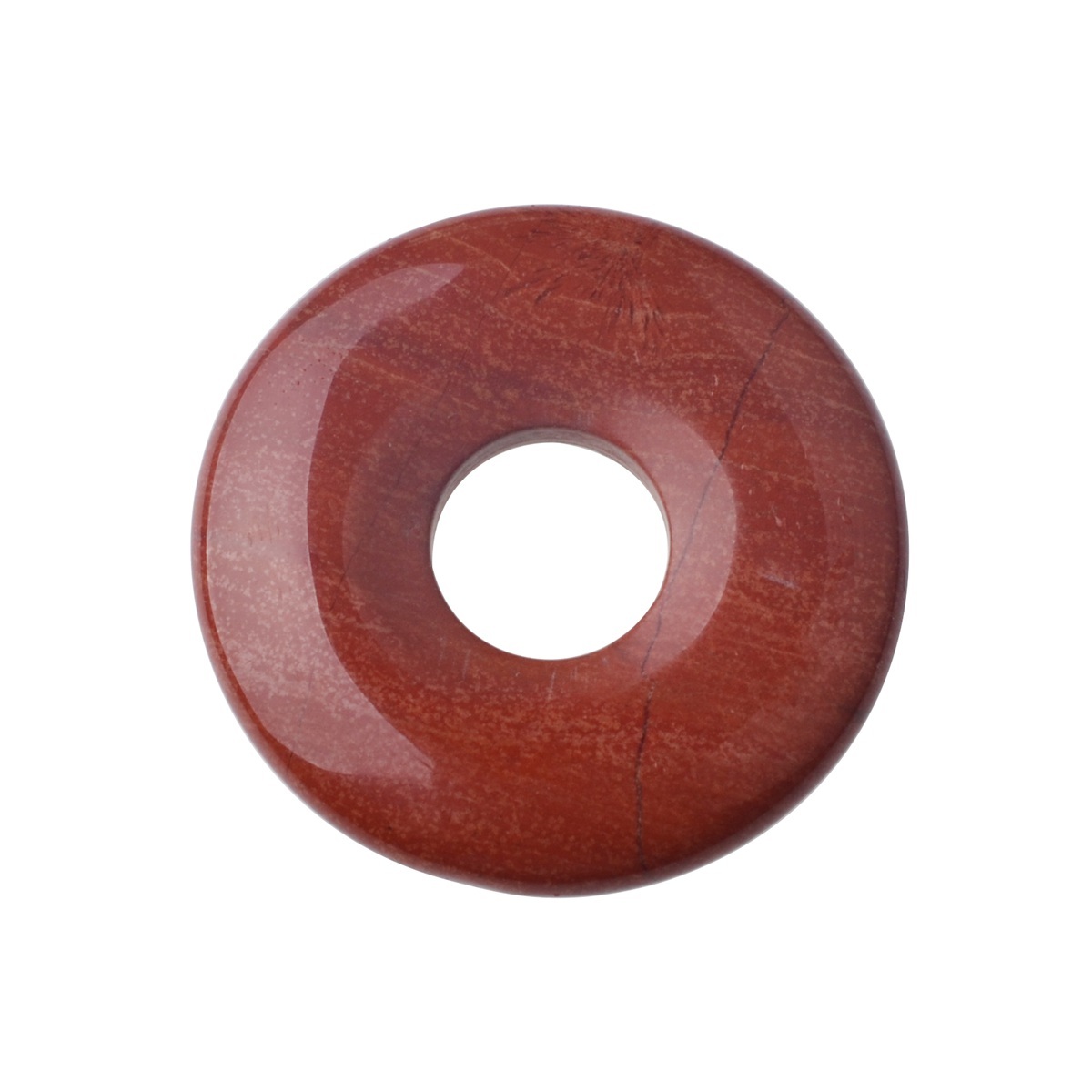 Gold Wire 32MM CoinGemstone Pendant
