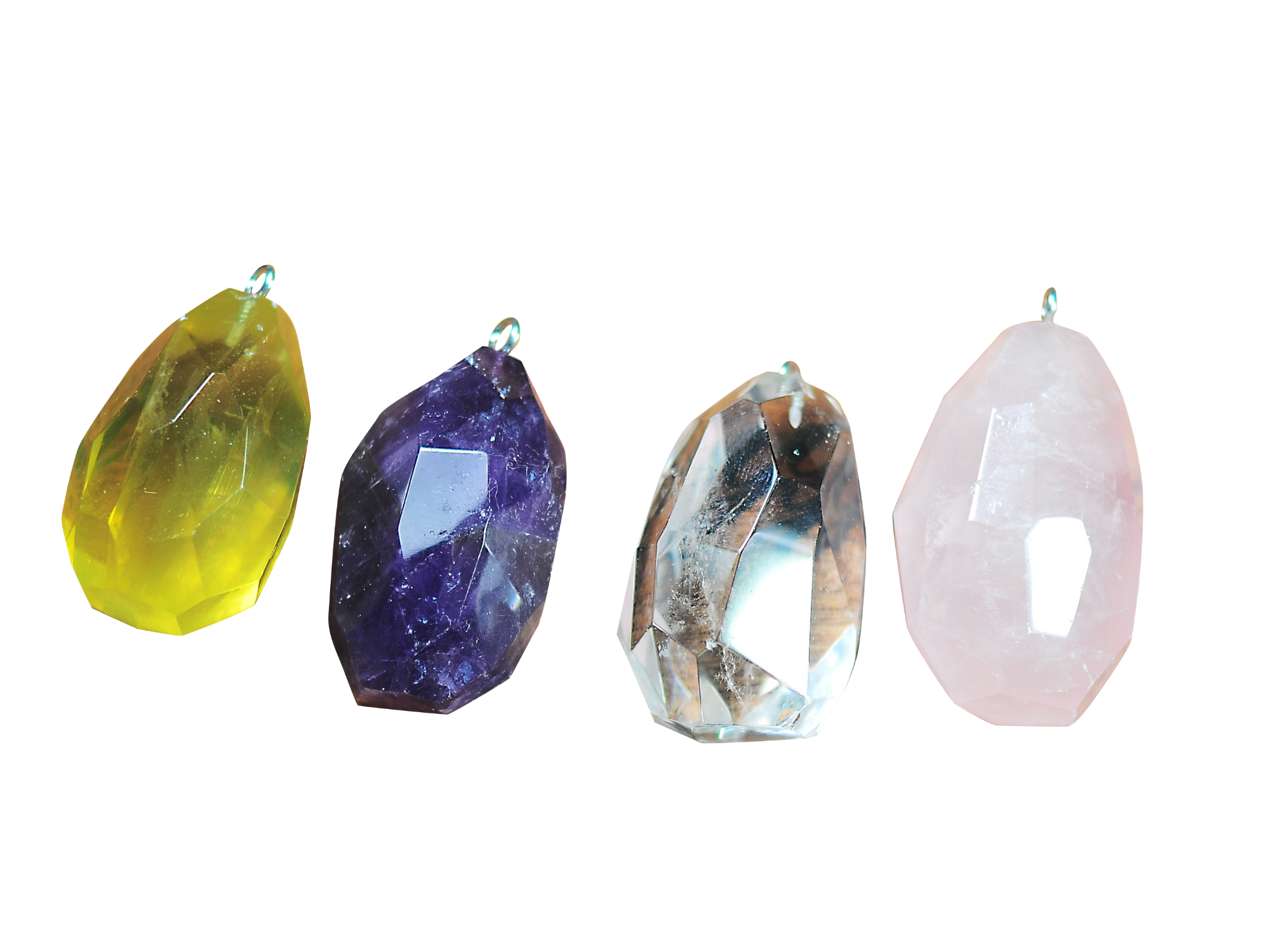 Natural Raw Nuggets Crysal Pendant