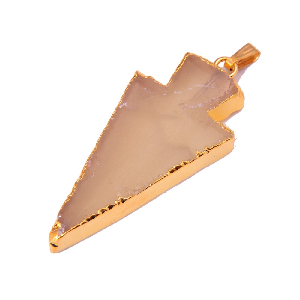 Gilded Arrow Crystal Pendant  25x50MM