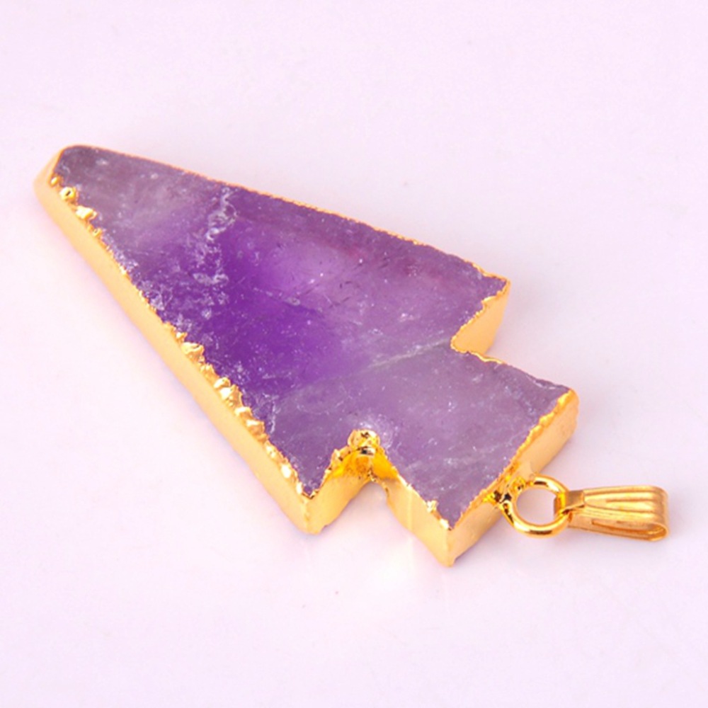 Gilded Arrow Crystal Pendant  25x50MM