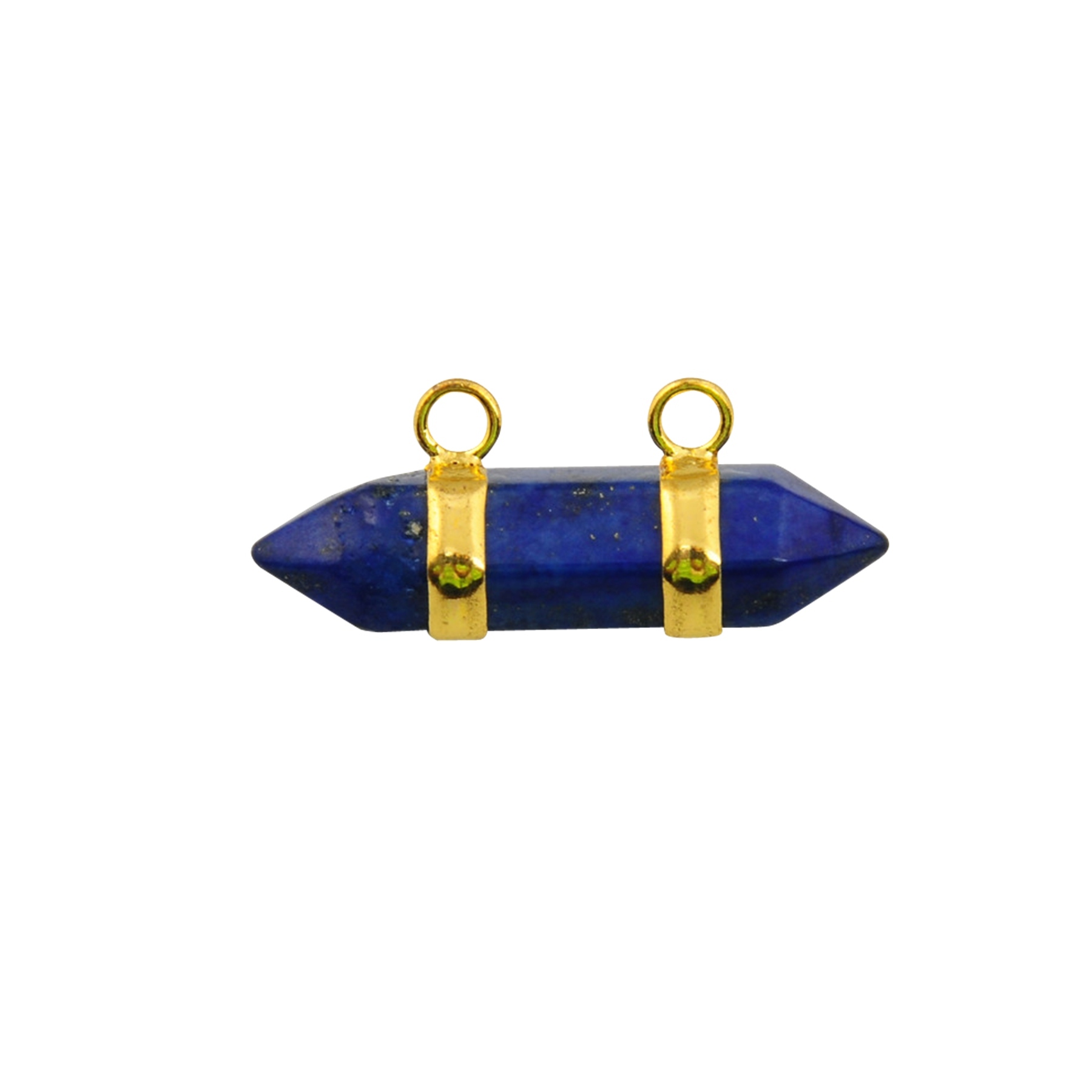 10X30MM Hexagonal Cylinder Gemstone Pendant