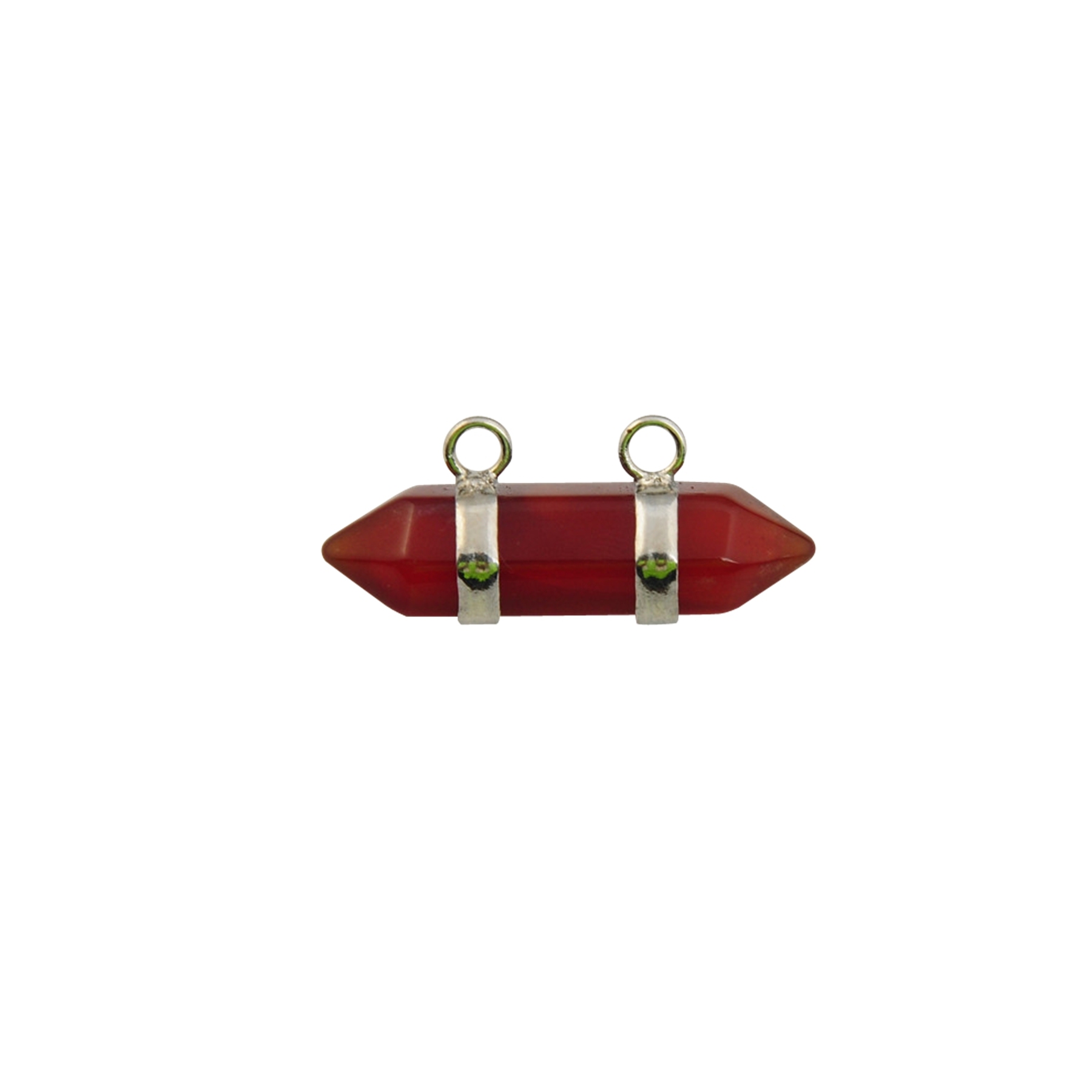 10X30MM Hexagonal Cylinder Gemstone Pendant