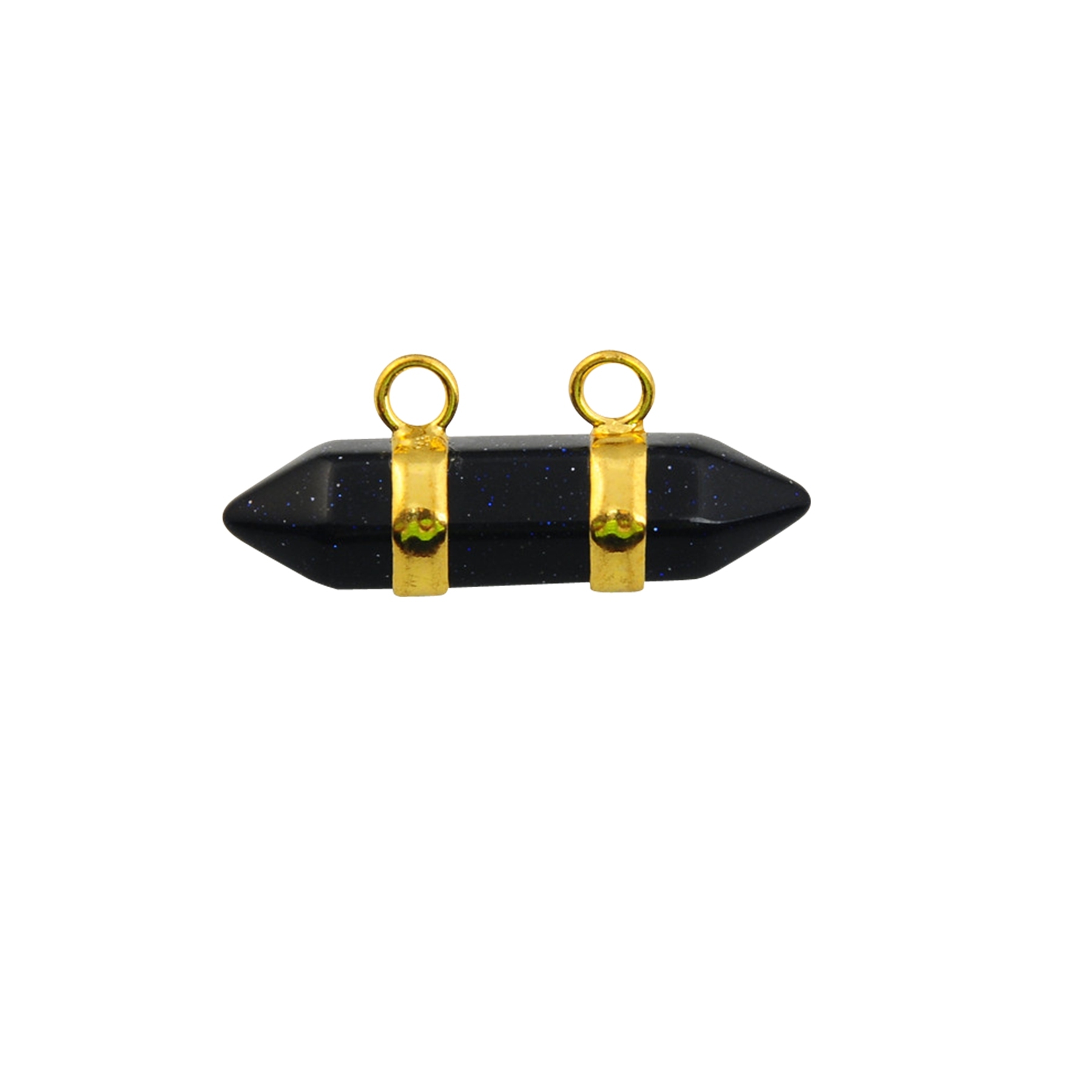 10X30MM Hexagonal Cylinder Gemstone Pendant