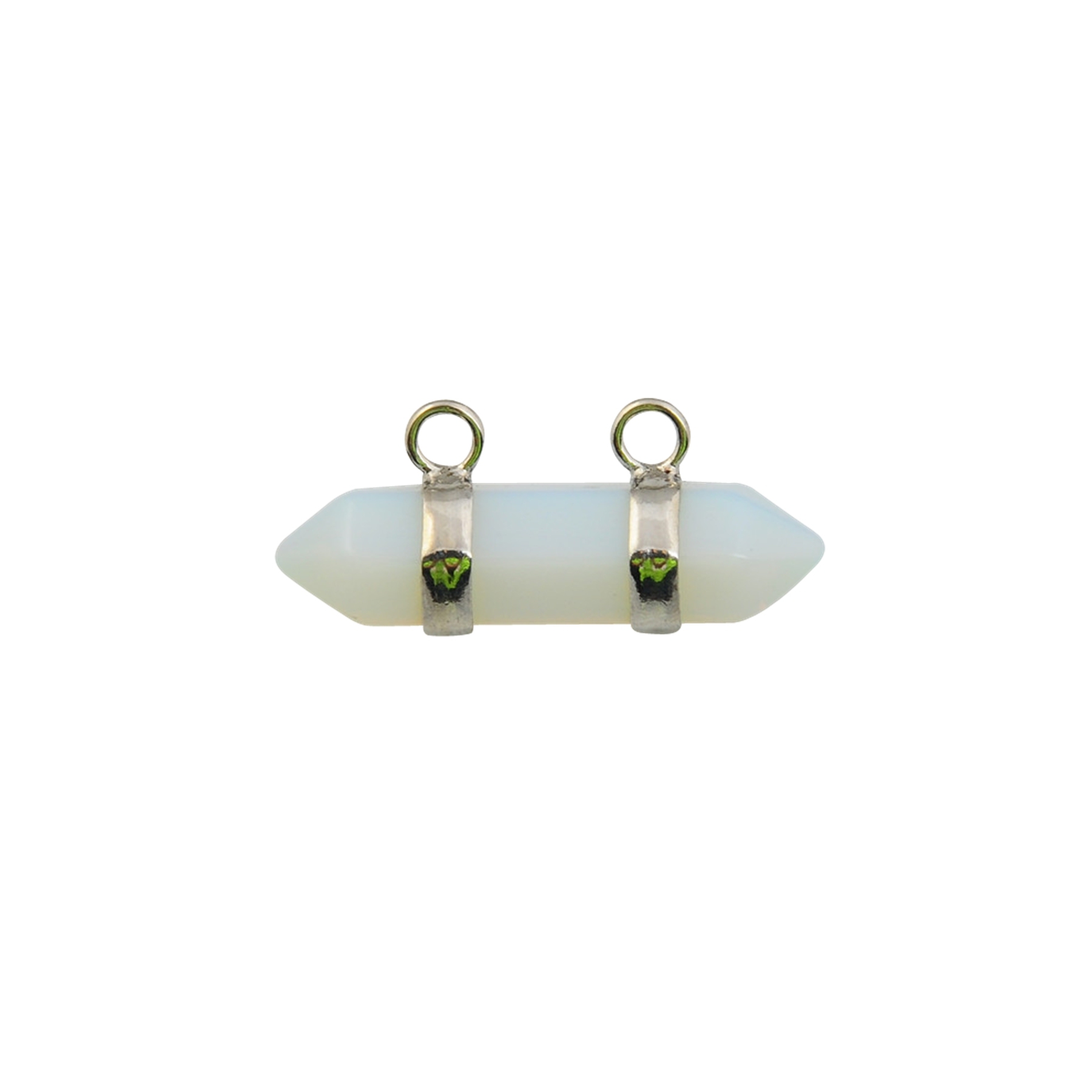 10X30MM Hexagonal Cylinder Gemstone Pendant
