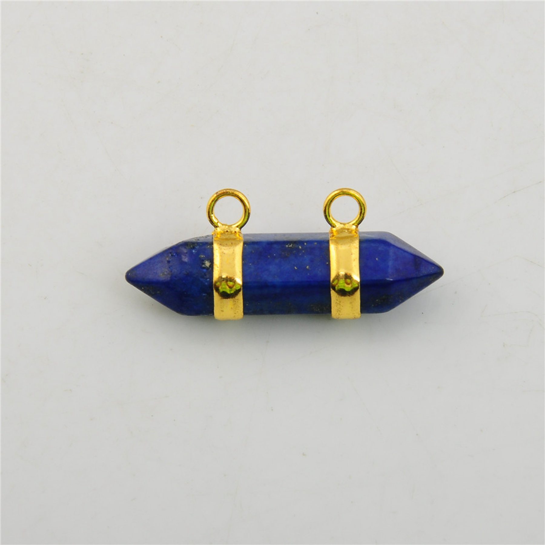 10X30MM Hexagonal Cylinder Gemstone Pendant