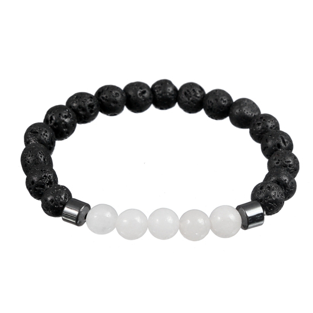 Rock Lava Stone 8MM Semi Precious Stone Bracelet