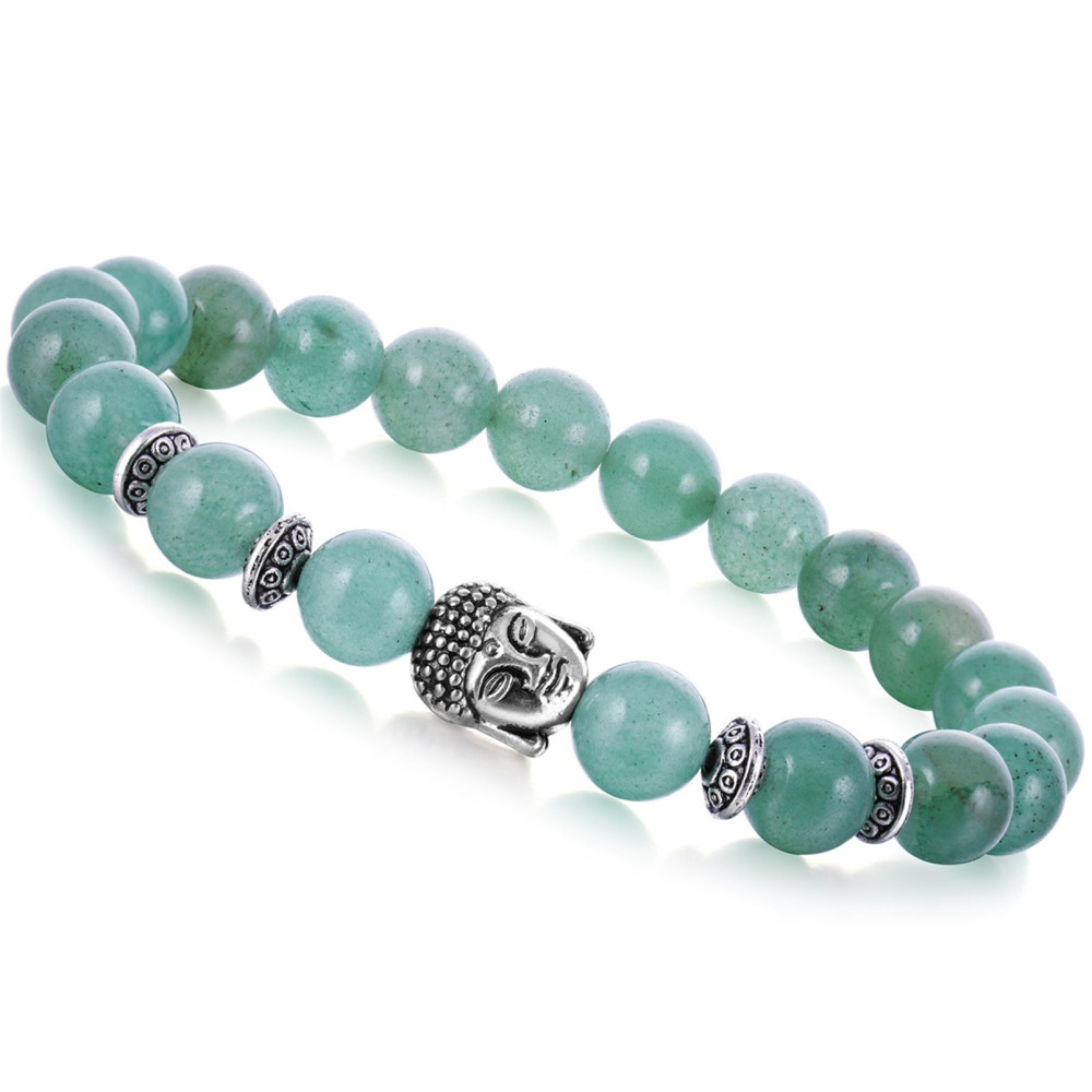 Fashion Alloy Round Beads And Magnetic Hematite  Spacer Bracelet
