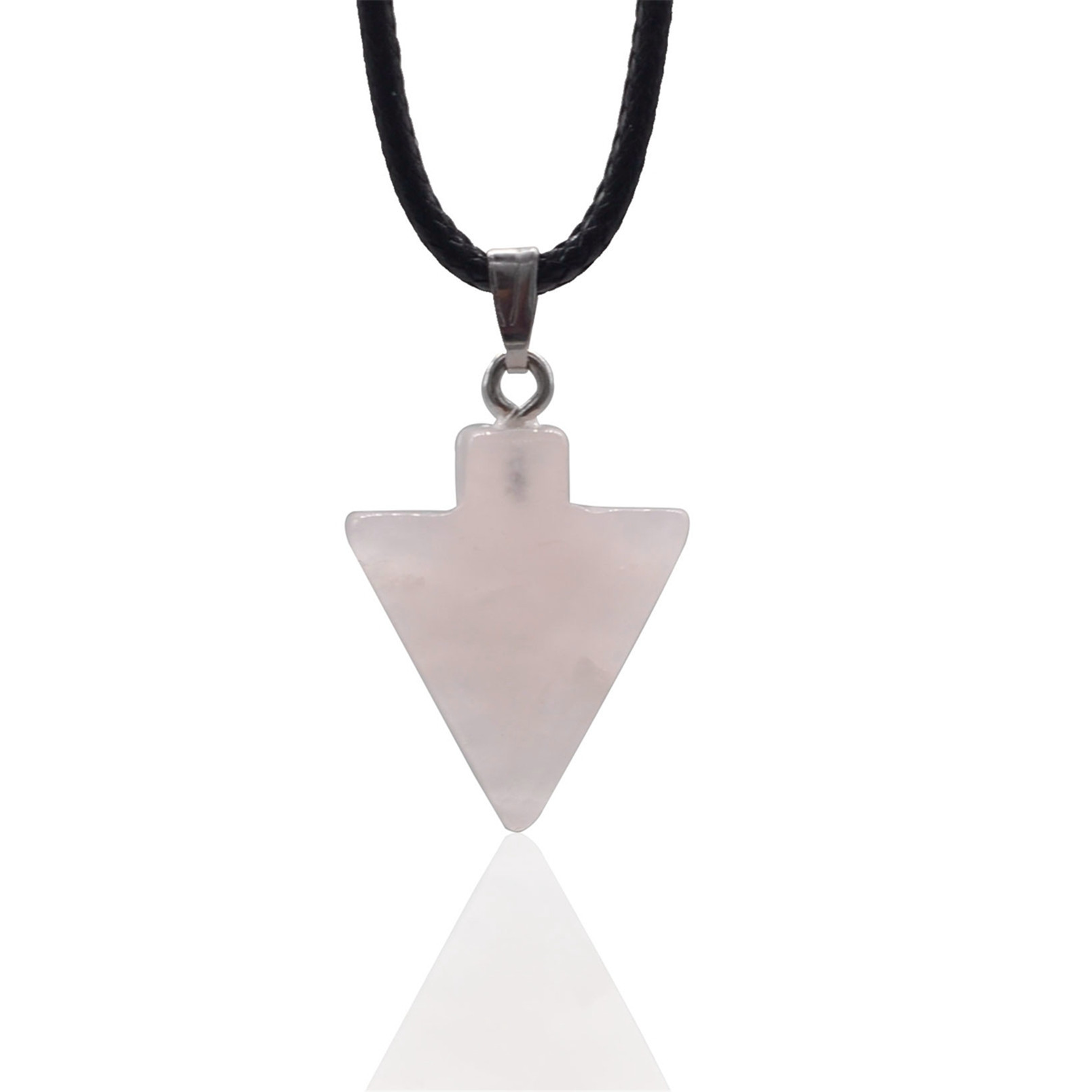 Arrowhead Jade Pendant Necklace