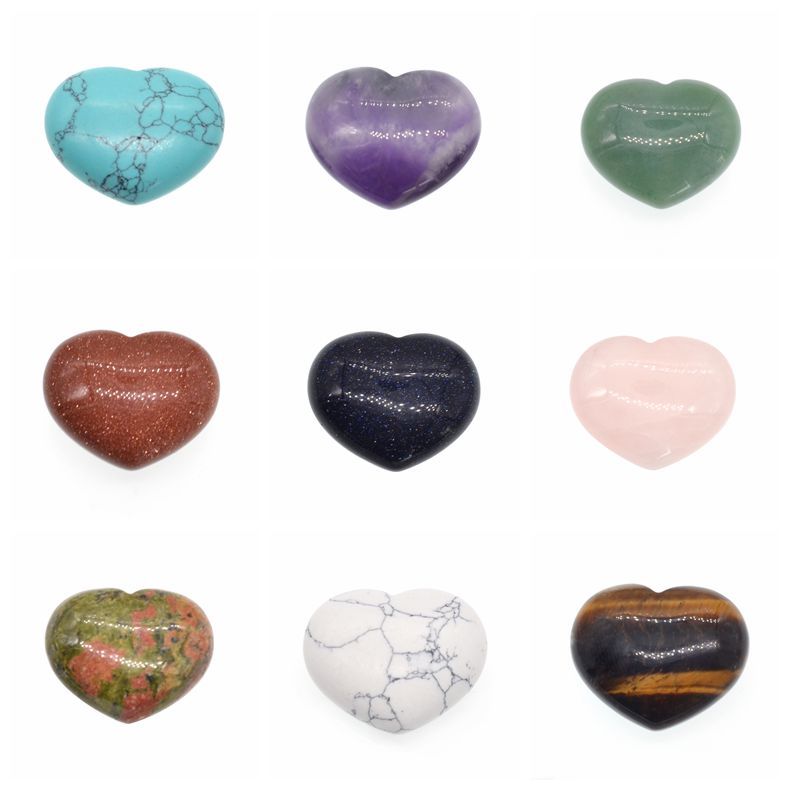 Healing Heart Love Gemstone Pendant