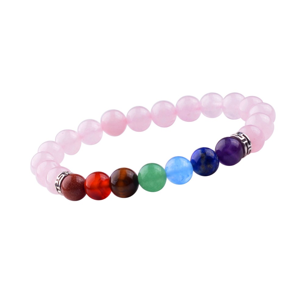 7 Chakra Stone 8MM Bracelet