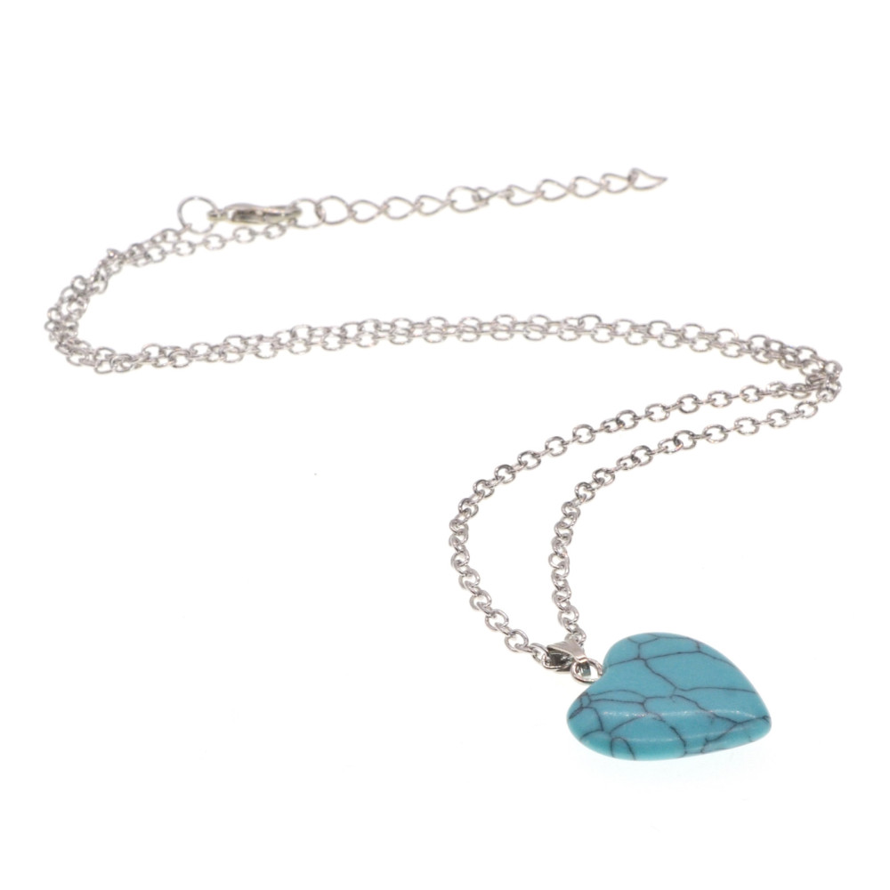 Fashion Red heart pendant necklace