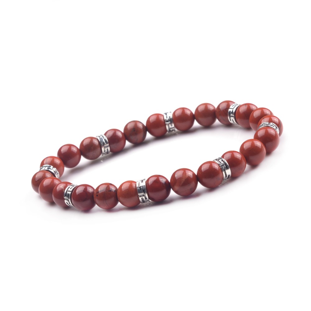 Alloy 8MM Beads Bracelet