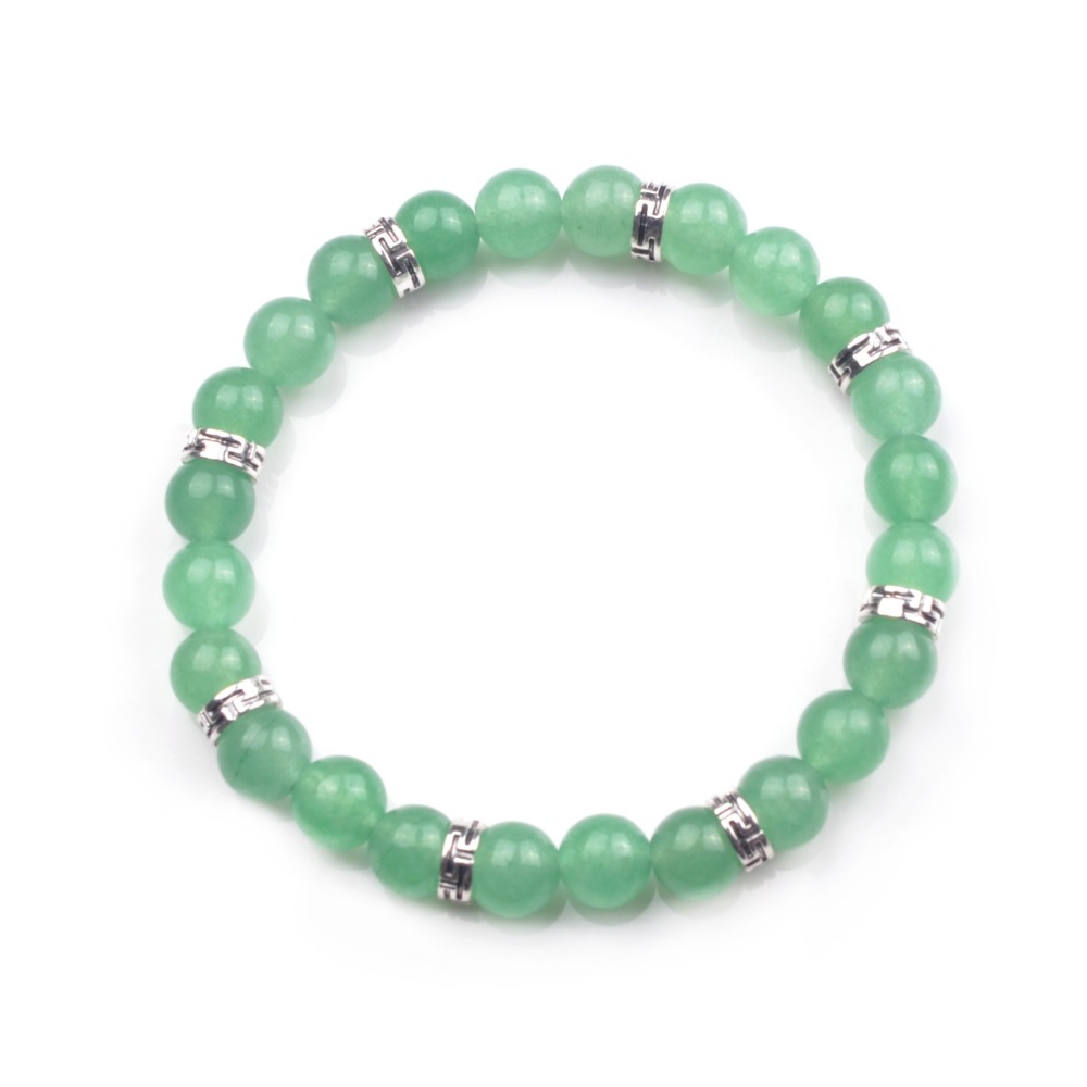 Alloy 8MM Beads Bracelet