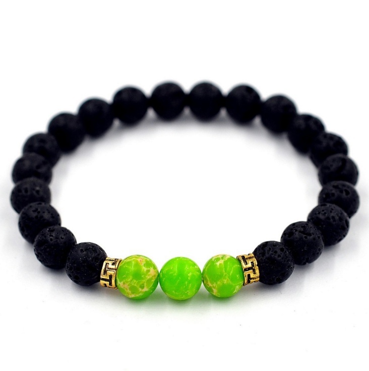 Hot Sale Of 8MM Volcanic Stone Beads Bracelet Seven Color Chakra Energy Yoga Buddha Beads Lovers Bracelet